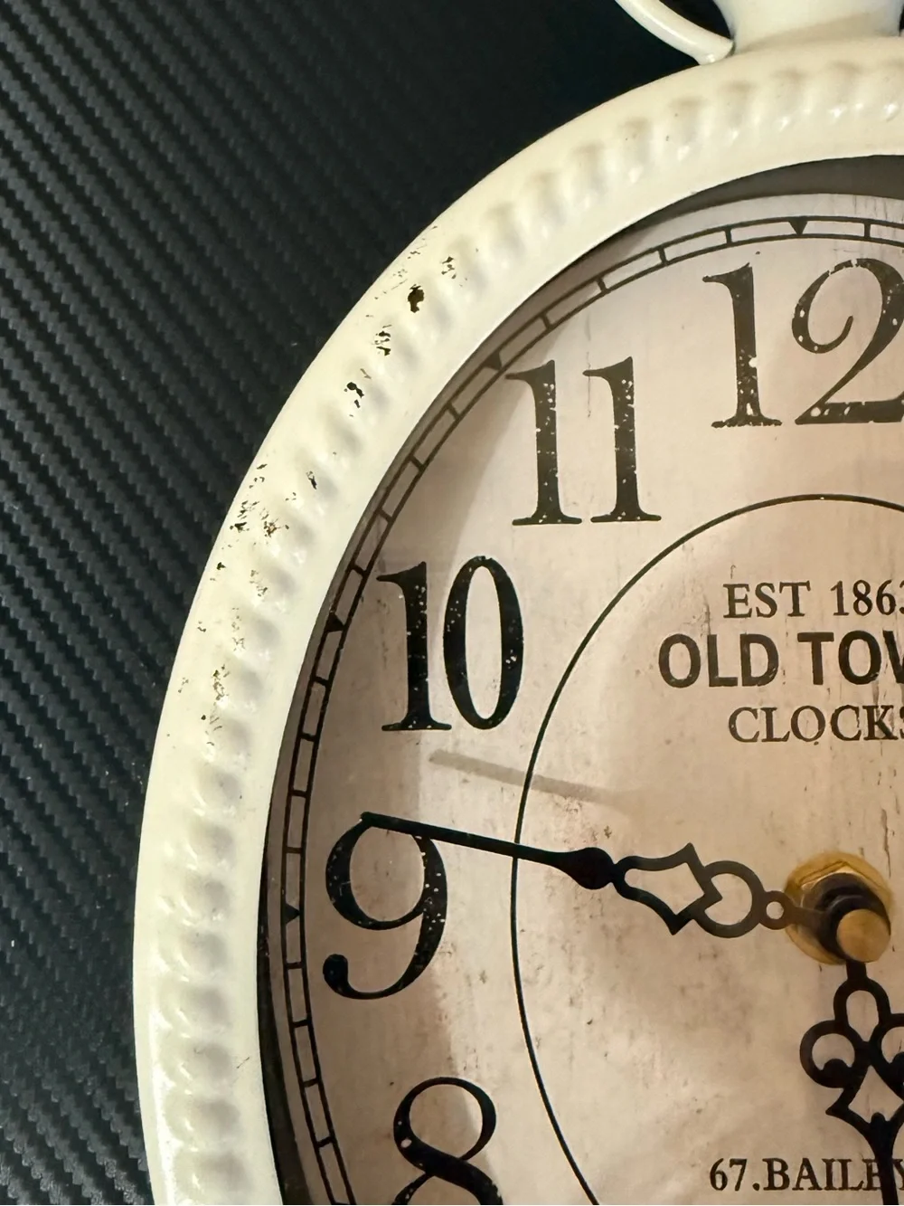 Vintage Old Town Clocks London Pocket Watch Style Wall Clock Rustic Decor
